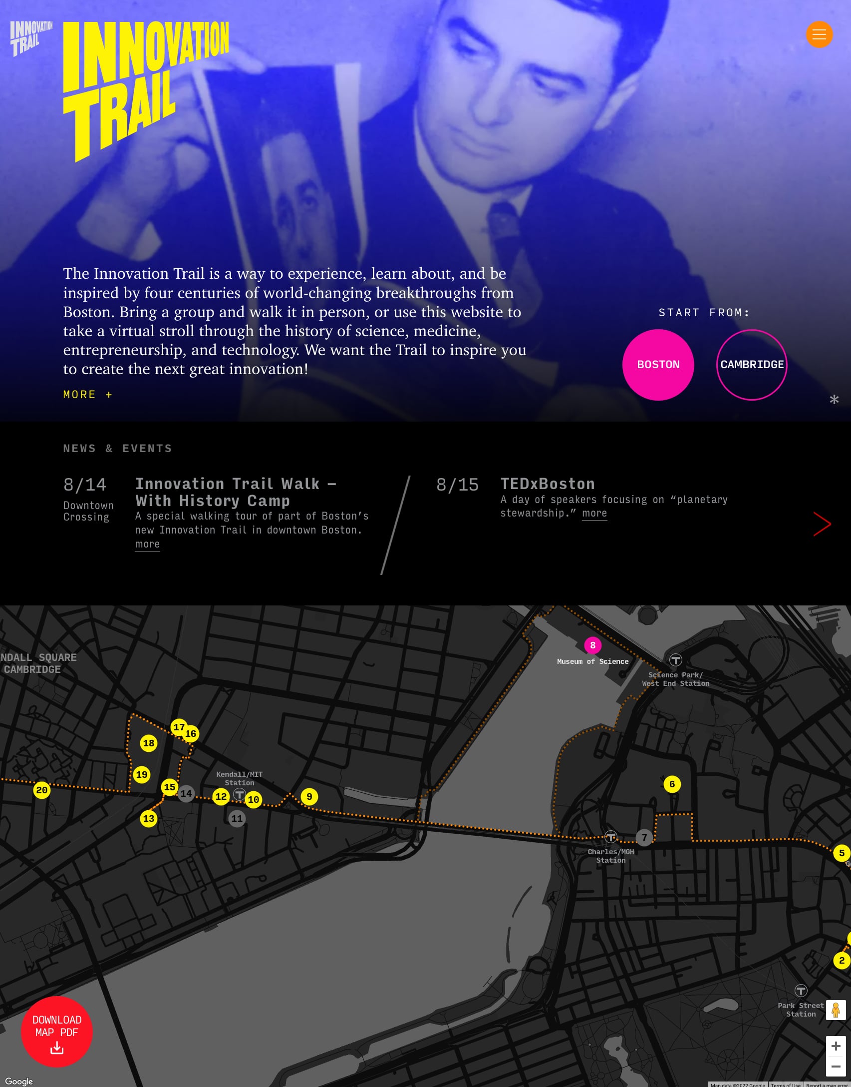 Innovation Trail - Home