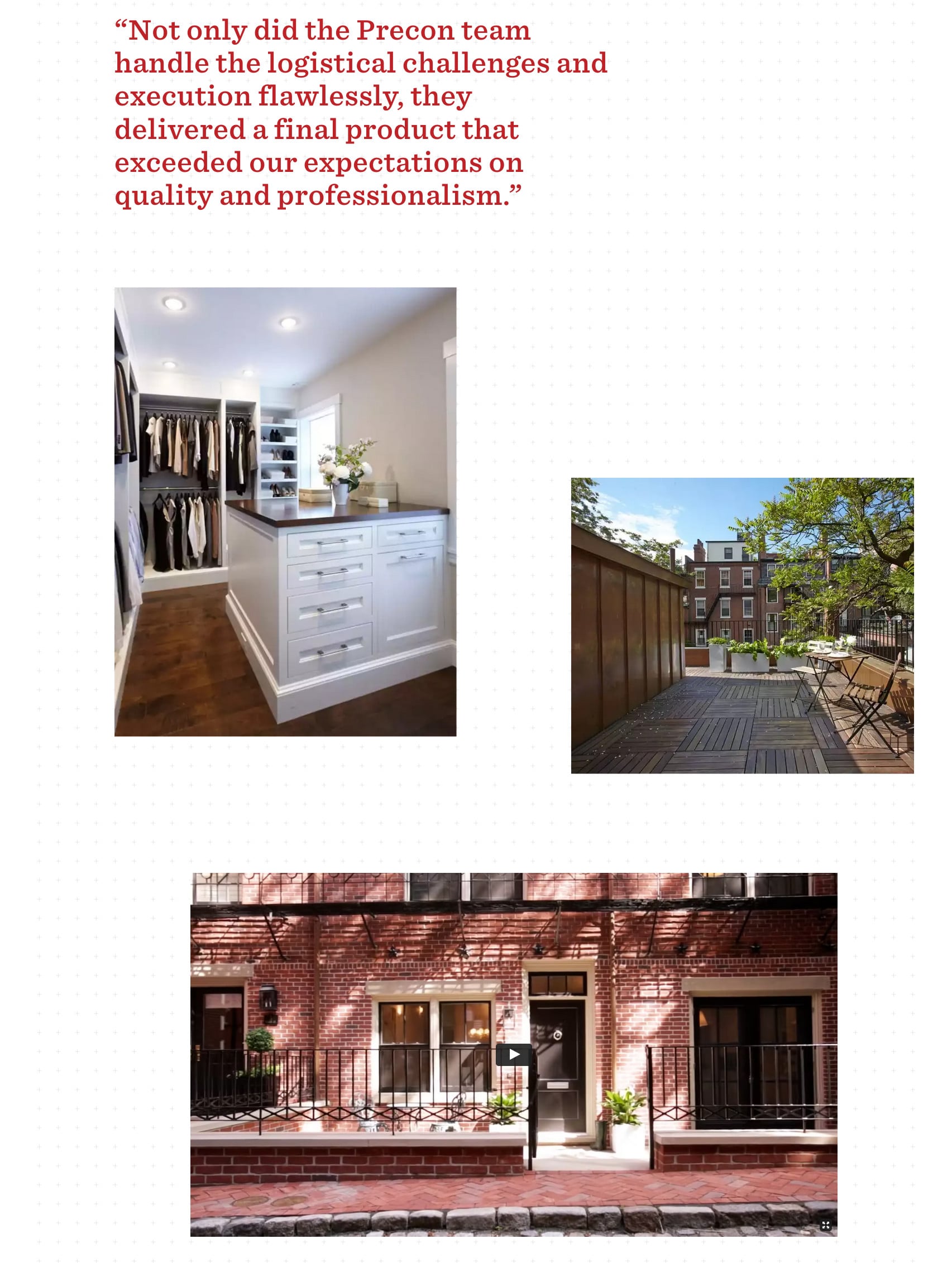 Precon - Beacon Hill Townhouse Images