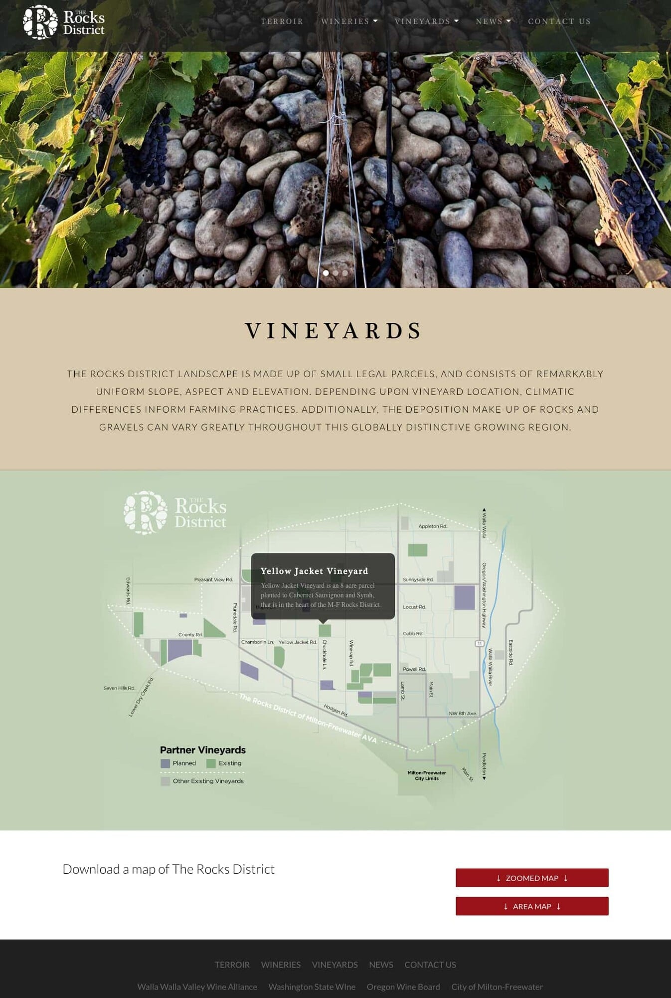 The Rocks District - Vineyards