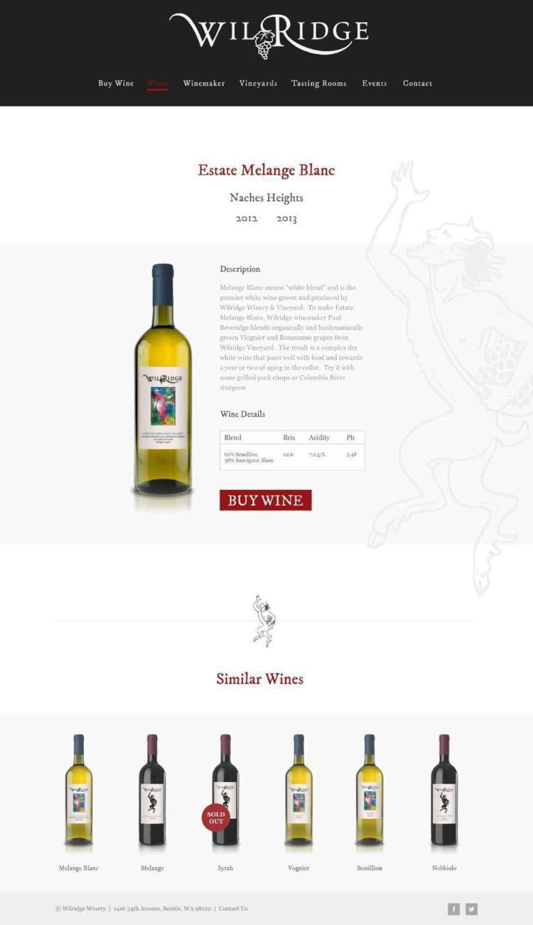 Wilridge Winery - Wines