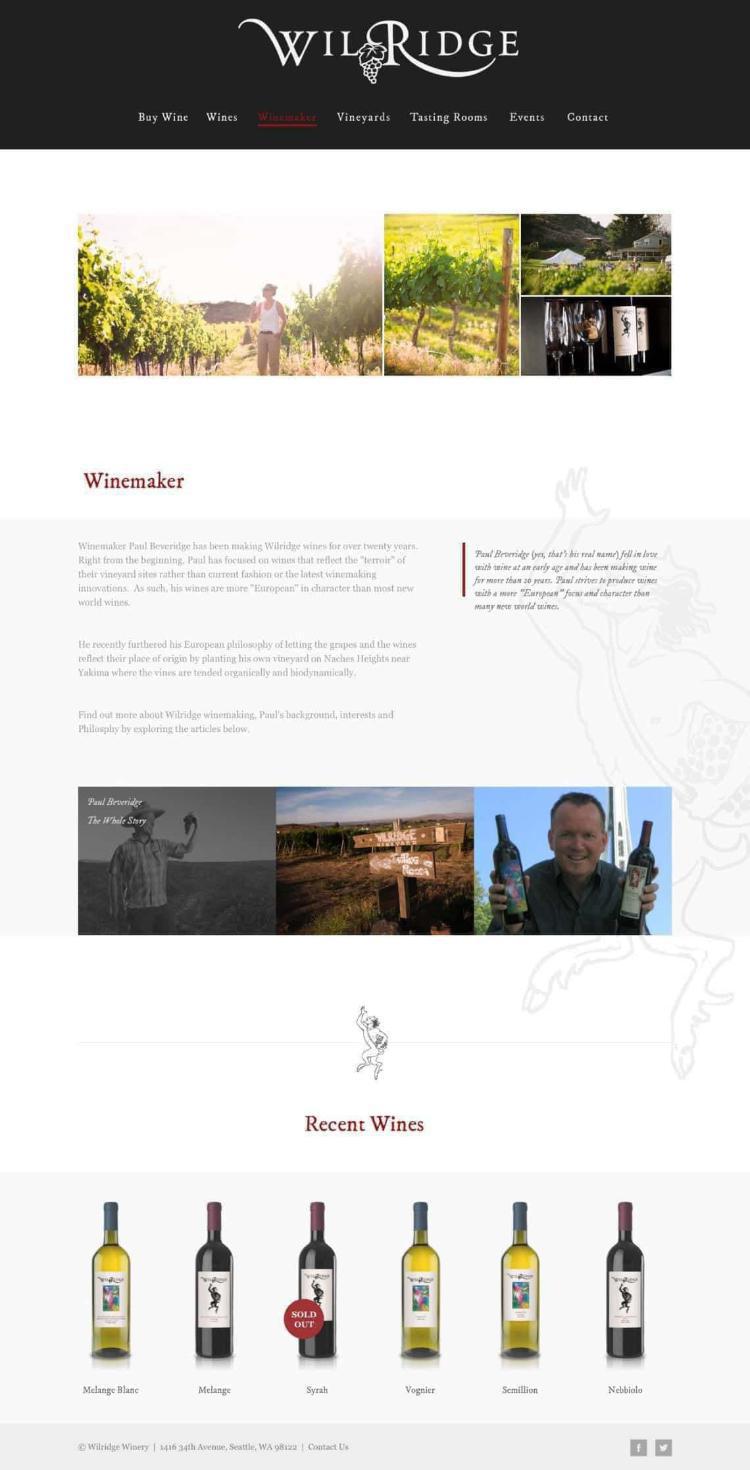 Wilridge Winery - Winemaker